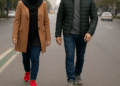 کفش پیاده روی قرمز زنانه