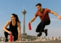 قمقمه ورزشی قرمز